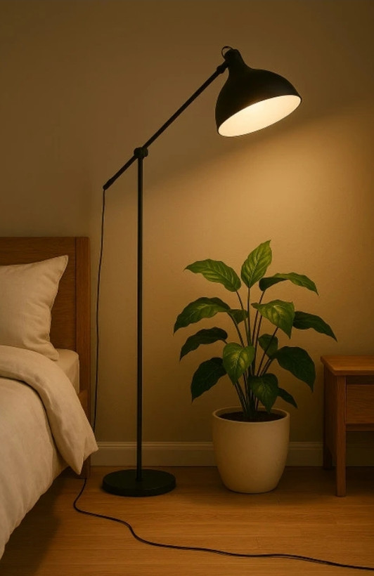 اباژور ایستاده کنارسالنی مدرن فلزی R175