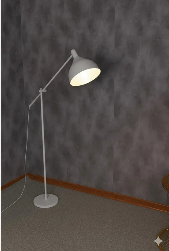 اباژور ایستاده کنارسالنی مدرن فلزی R175